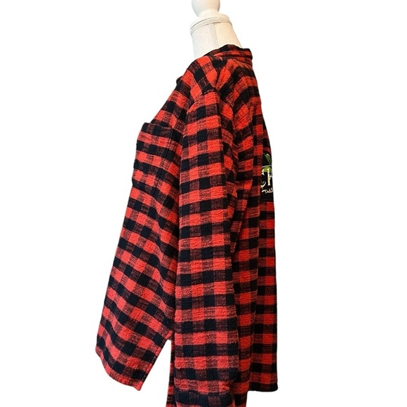 MADEWELL WOMEN’S RED & BLACK CHECKERED FLANNEL BUTTON DOWN SIZE XL - Picture 3 of 10